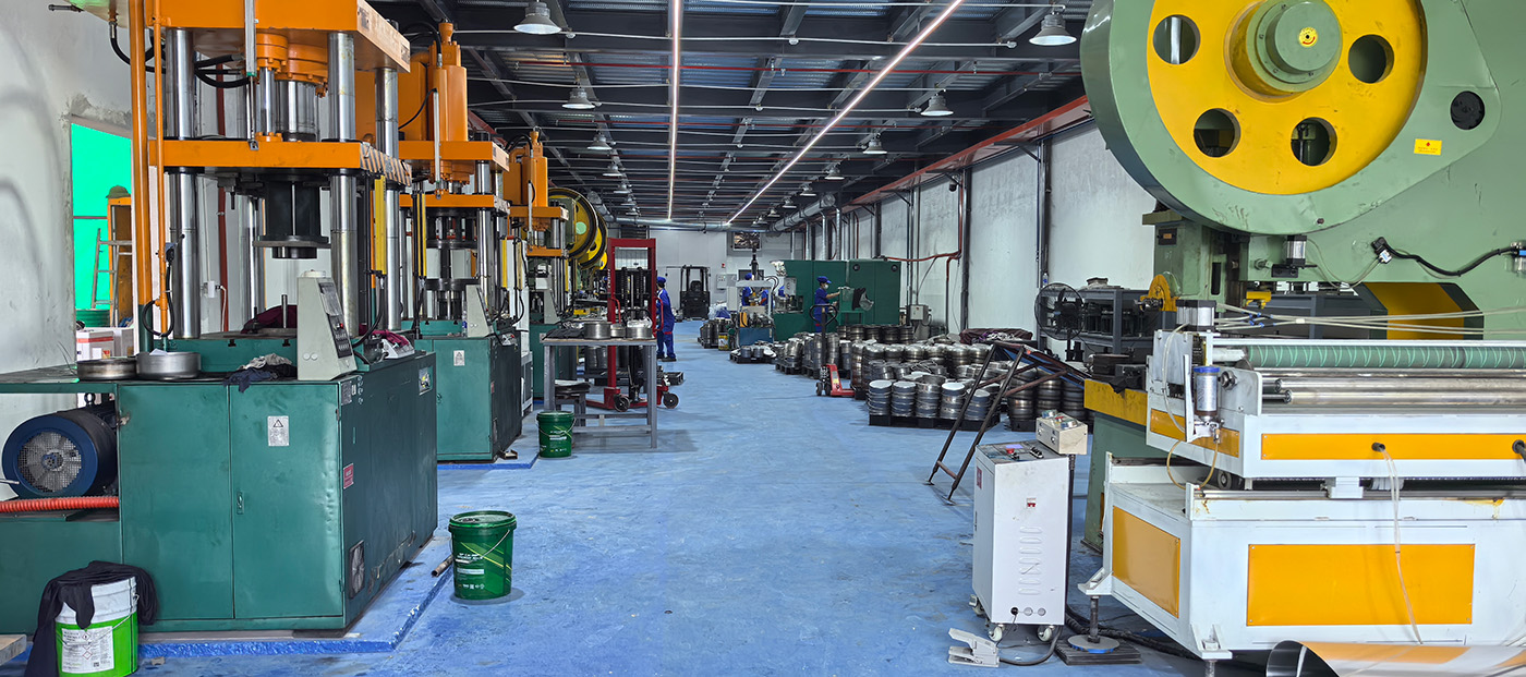 From retail to production a production line for stainless steel coated pots was successfully launched for a Vietnamese customer