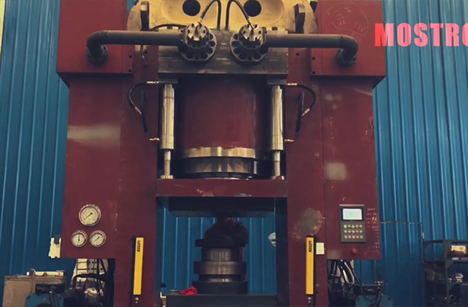 Forged aluminum cookware line and related manufacturing equipment